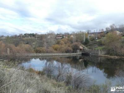 Nacimiento,Azud Acueducto Segovia; refugio de respomuso parque nacional de guadarrama rutas con niño